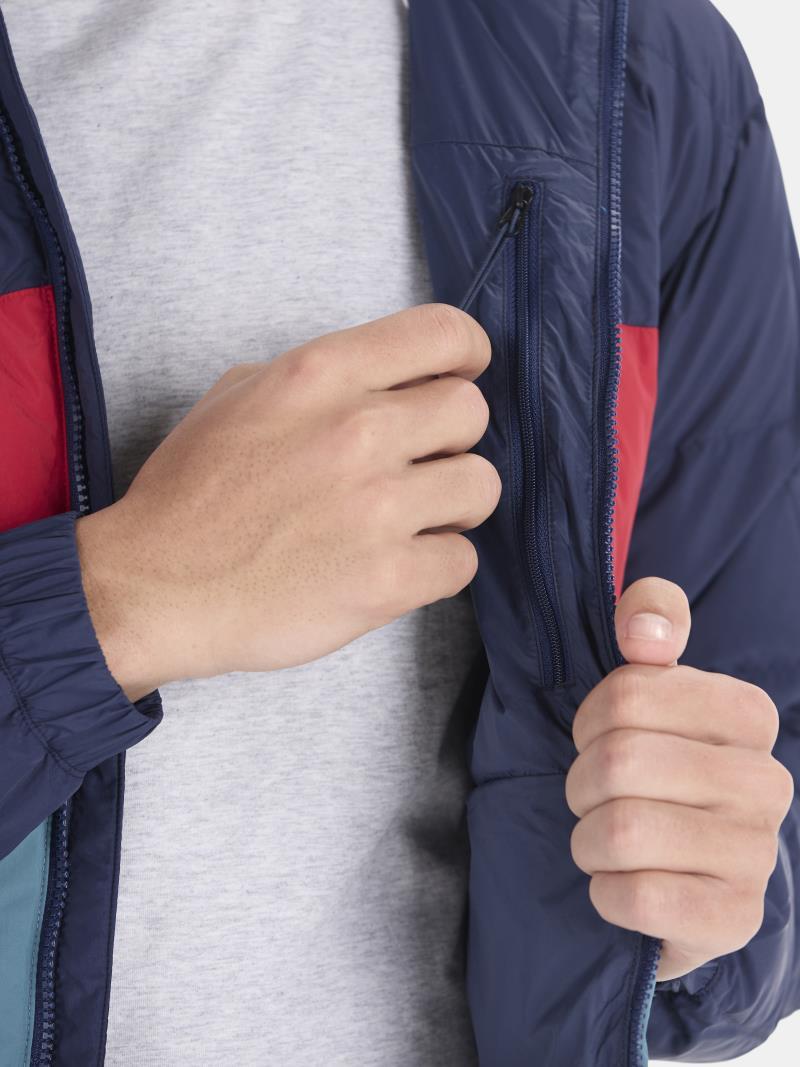 Ares Jacket - Mens - Arctic Navy / Team Red / Moon River 4