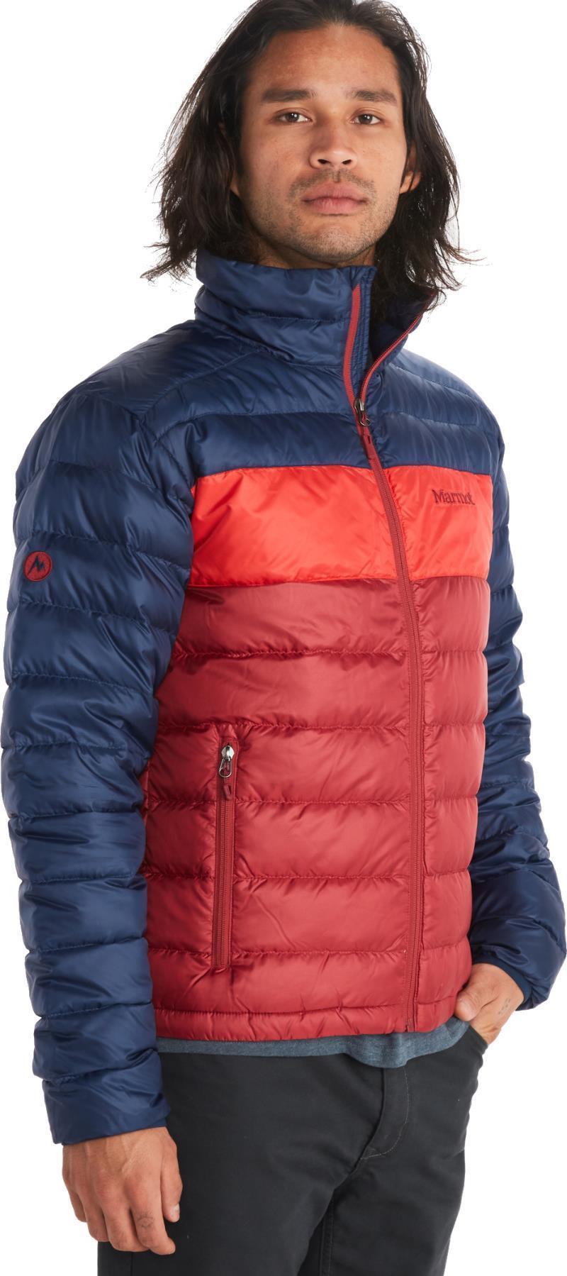 Ares Jacket - Mens - Arctic Navy / Victory Red 2