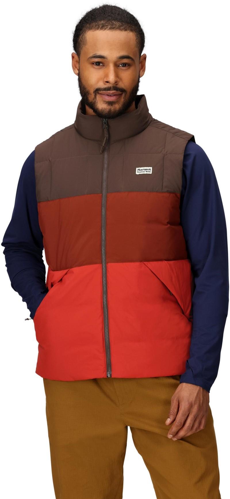 Ares Vest - Mens - hickory nut / pecan / sumac 1