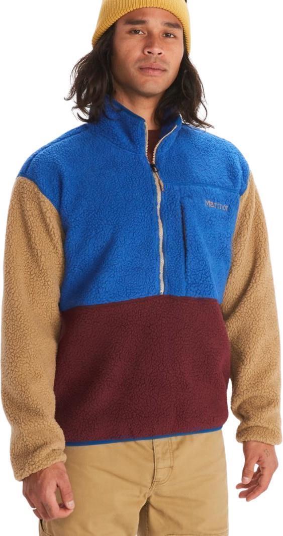 Aros Fleece 1/2 Zip - Mens - Dark Azure / Port Royal / Shetland 1