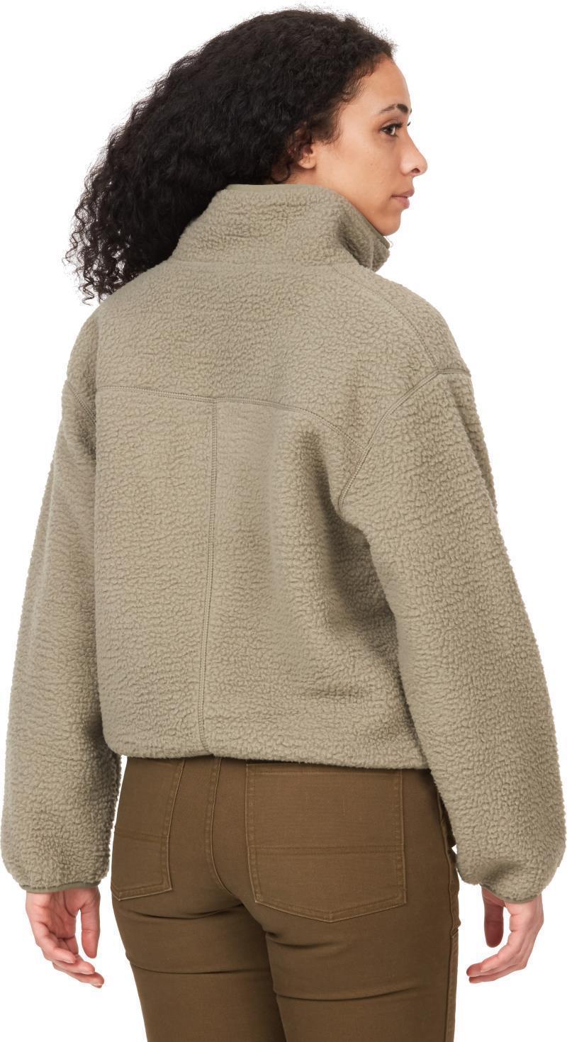 Aros Fleece 1/2 Zip - Womens - Vetiver 2