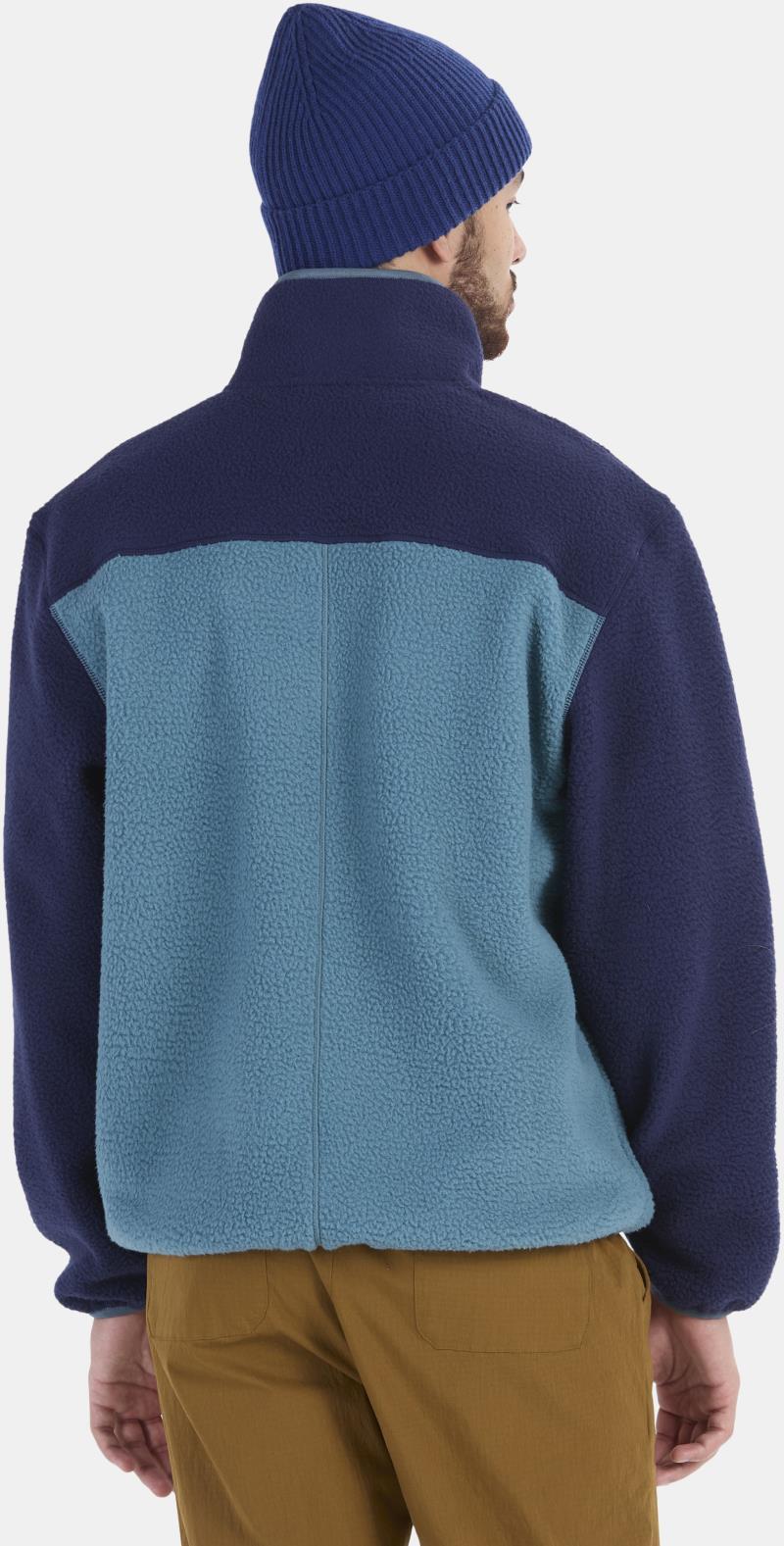 Aros Fleece Jacket - Mens - Arctic Navy / Moon River 2