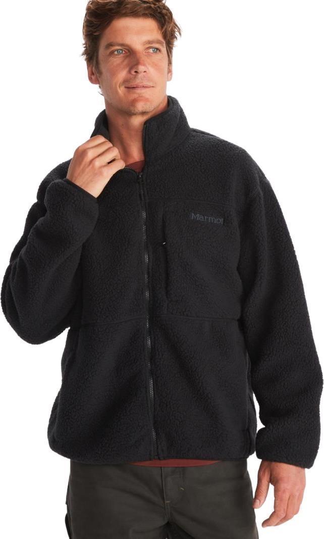 Aros Fleece Jacket - Mens - Black 1