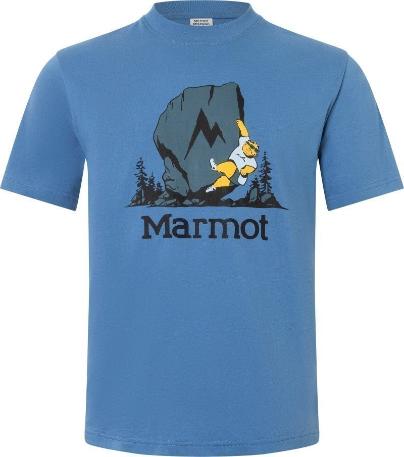 Bouldering Marty SS - Mens - rain cloud 1