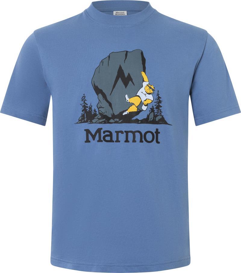 Bouldering Marty SS - Mens - rain cloud 1