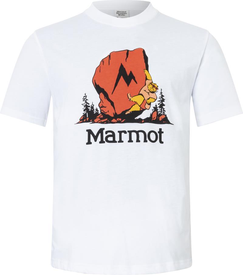 Bouldering Marty SS - Mens - white 1