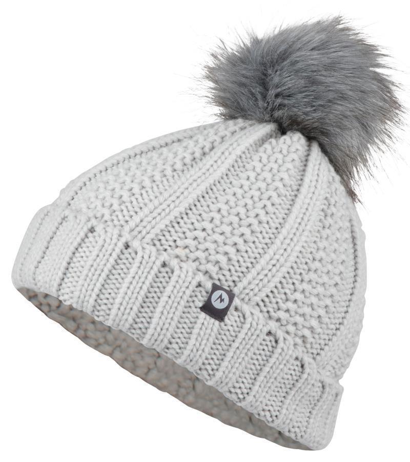 Bronx Pom Hat - Womens - bright steel 1