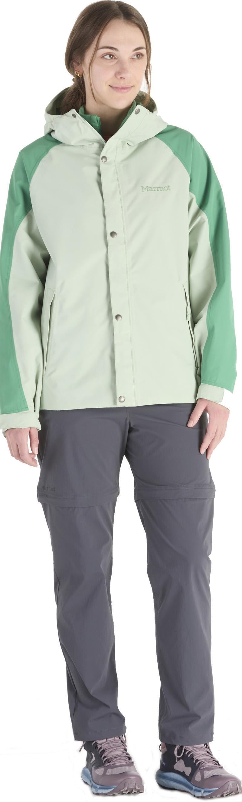 Cascade Jacket - Womens - Frosty Green / Clover 3