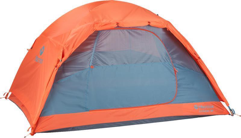 Catalyst 2P Tent - Red Sun / Cascade Blue 3