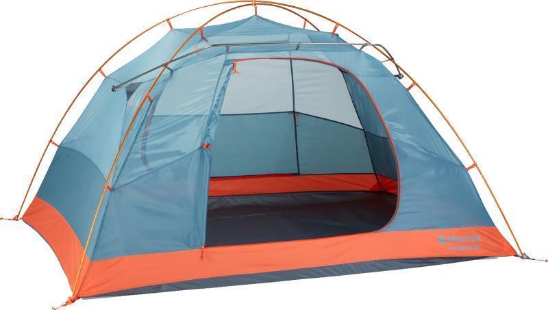 Catalyst 3P Tent - Red Sun / Cascade Blue 1