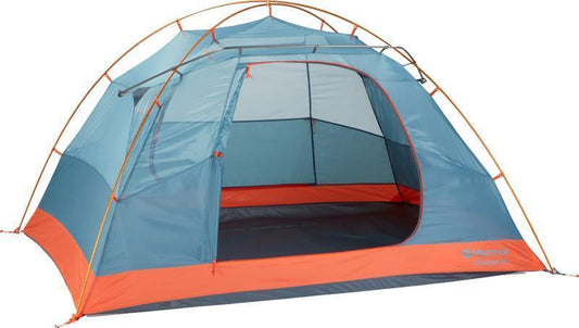 Catalyst 3P Tent - Red Sun / Cascade Blue 1