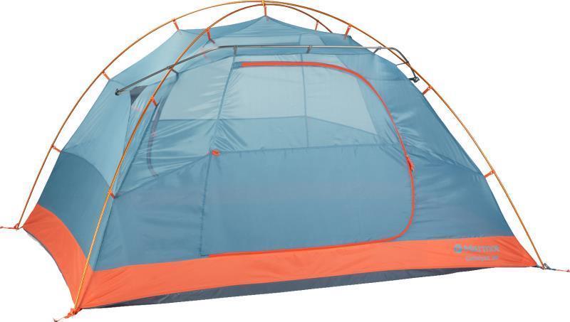 Catalyst 3P Tent - Red Sun / Cascade Blue 2