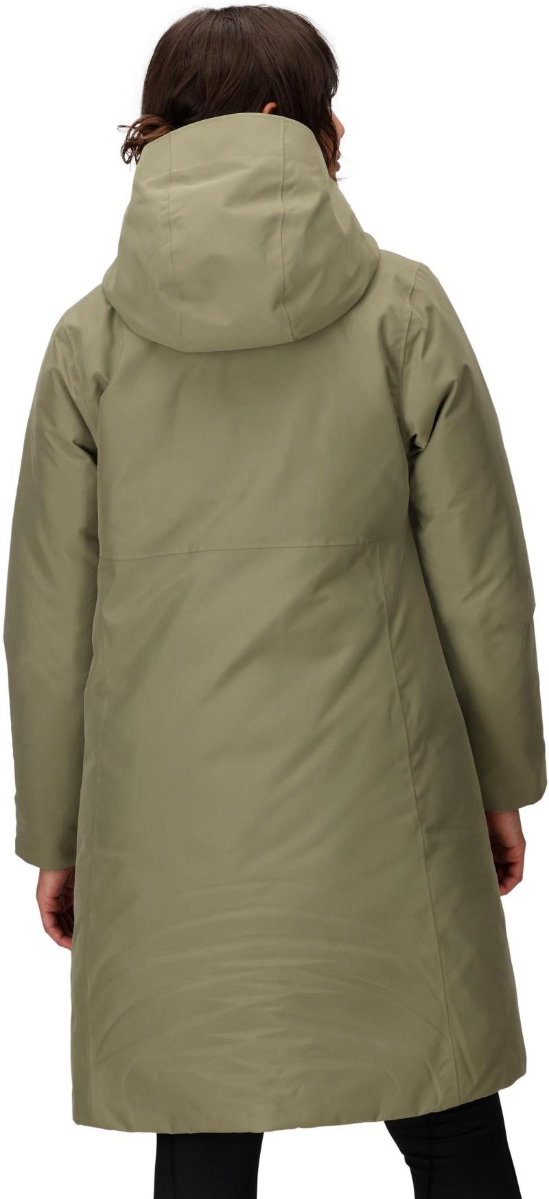 Chelsea Coat - Womens - olive grove 1