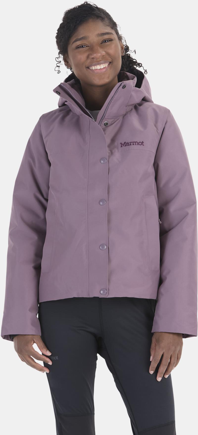 Chelsea Short Coat - Womens - Hazy Purple 1
