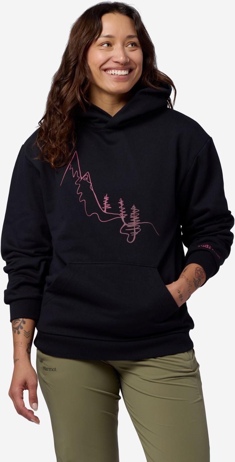 Clean Lines Hoody - Womens - black 1