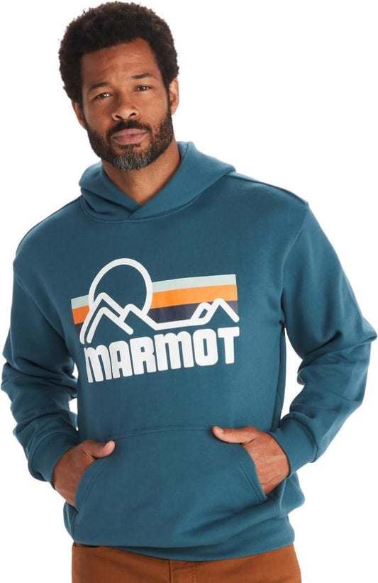 Coastal Hoody - Mens - Dusty Teal 1