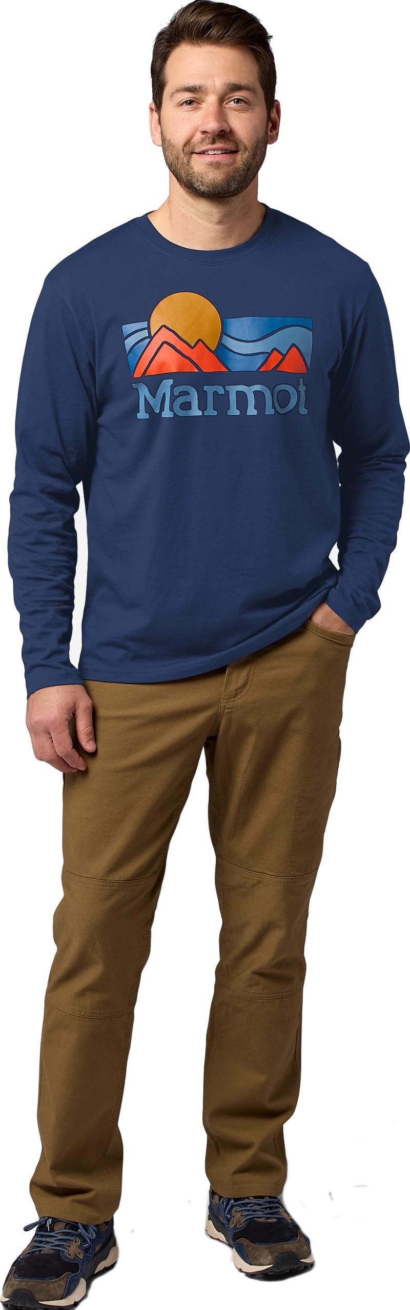 Coastal LS Tee - Mens - nightfall navy 1