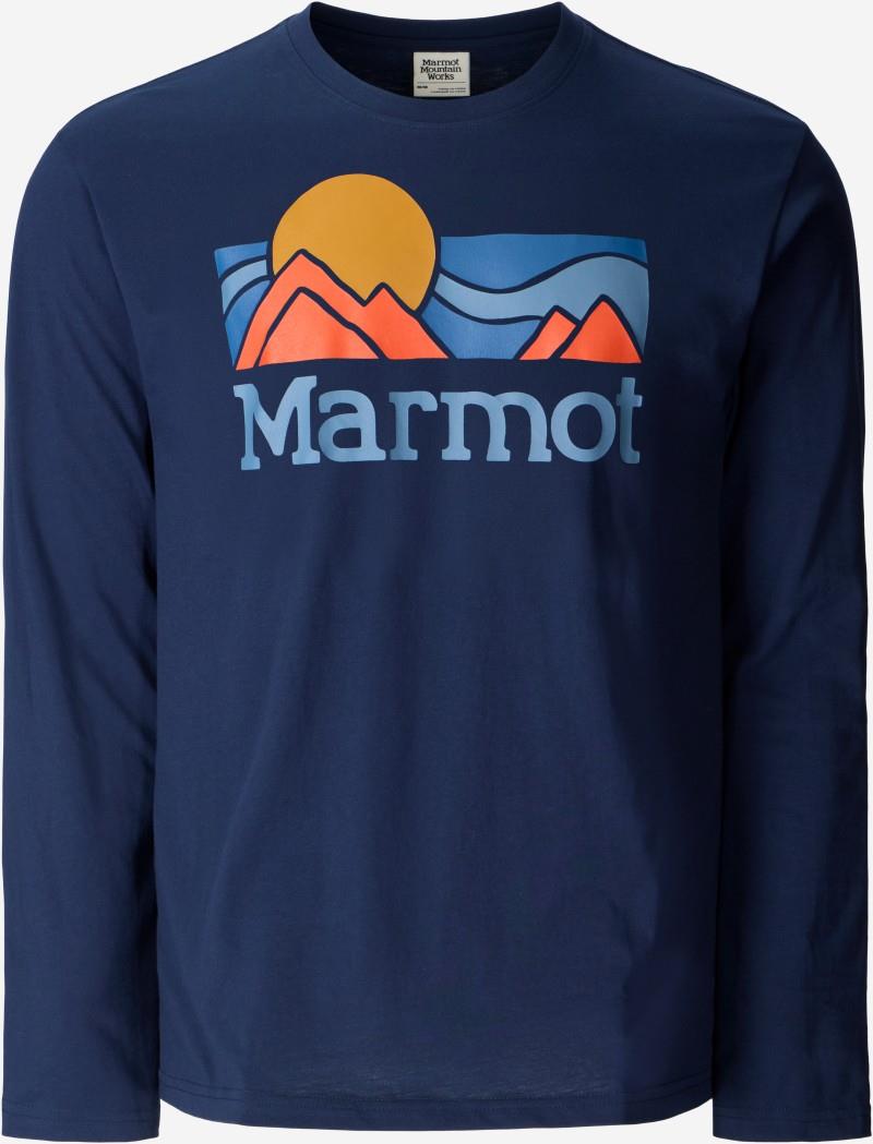 Coastal LS Tee - Mens - nightfall navy 1