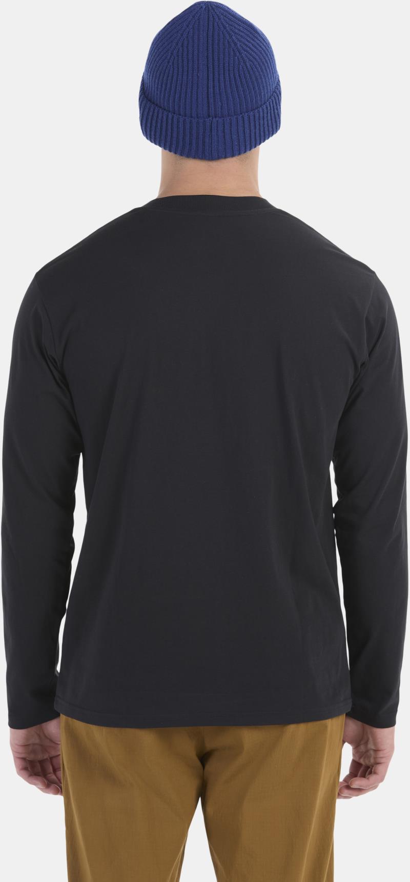Coastal Tee LS - Mens - Black / Multi 2