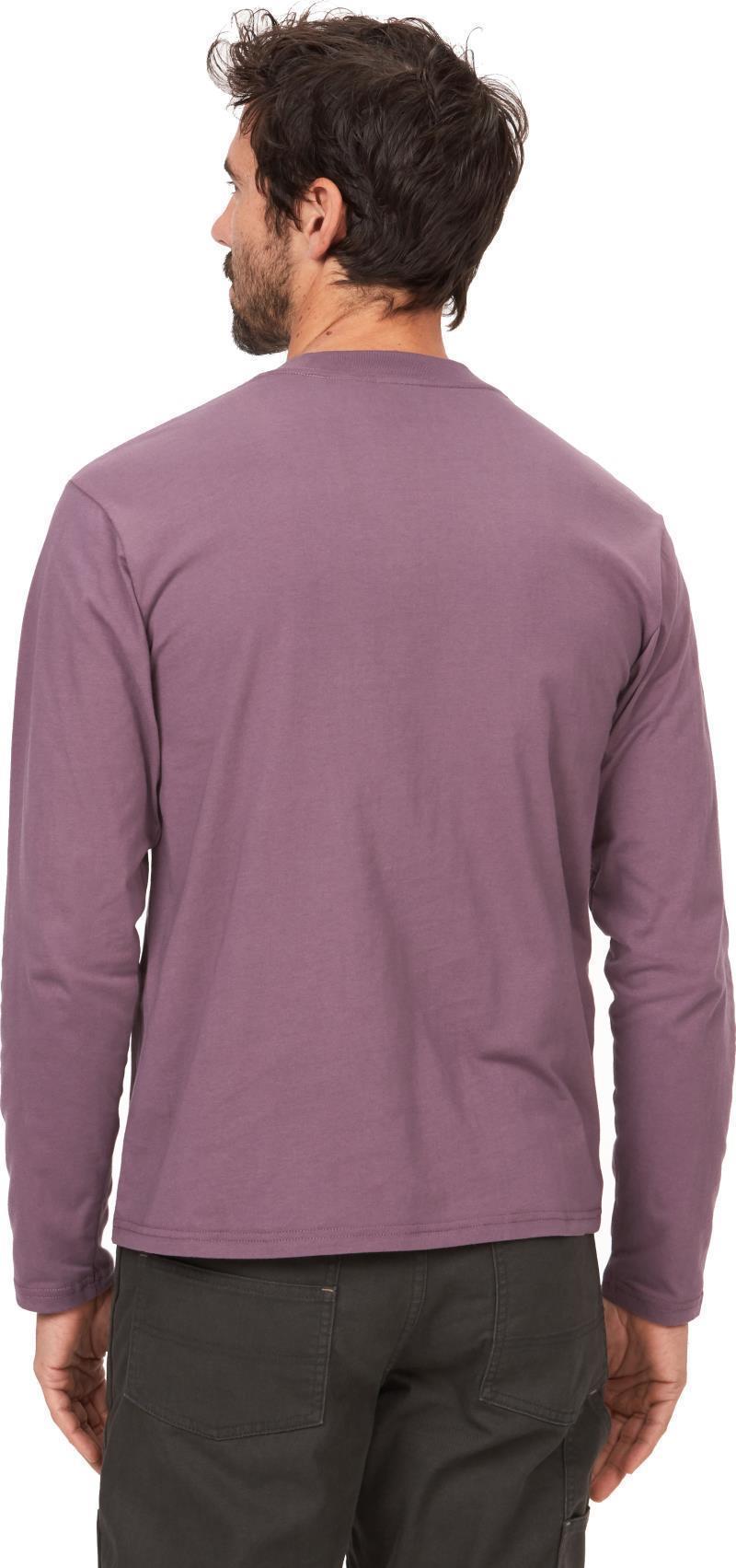 Coastal Tee LS - Mens - Hazy Purple 2