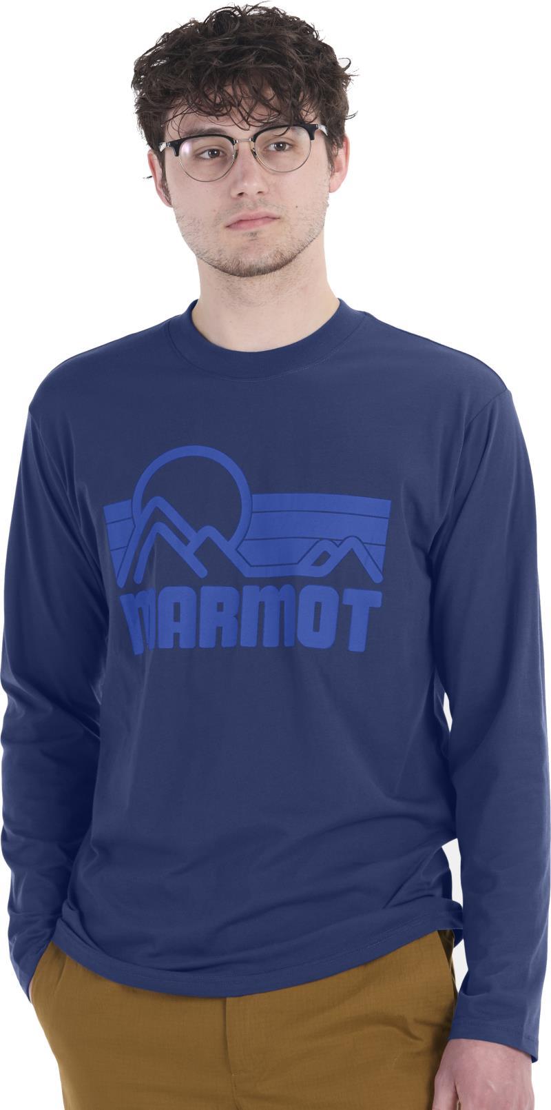 Coastal Tee LS - Mens - twilight blue 1