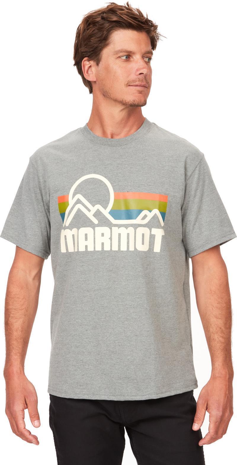 Coastal Tee SS - Mens - Charcoal Heather 1