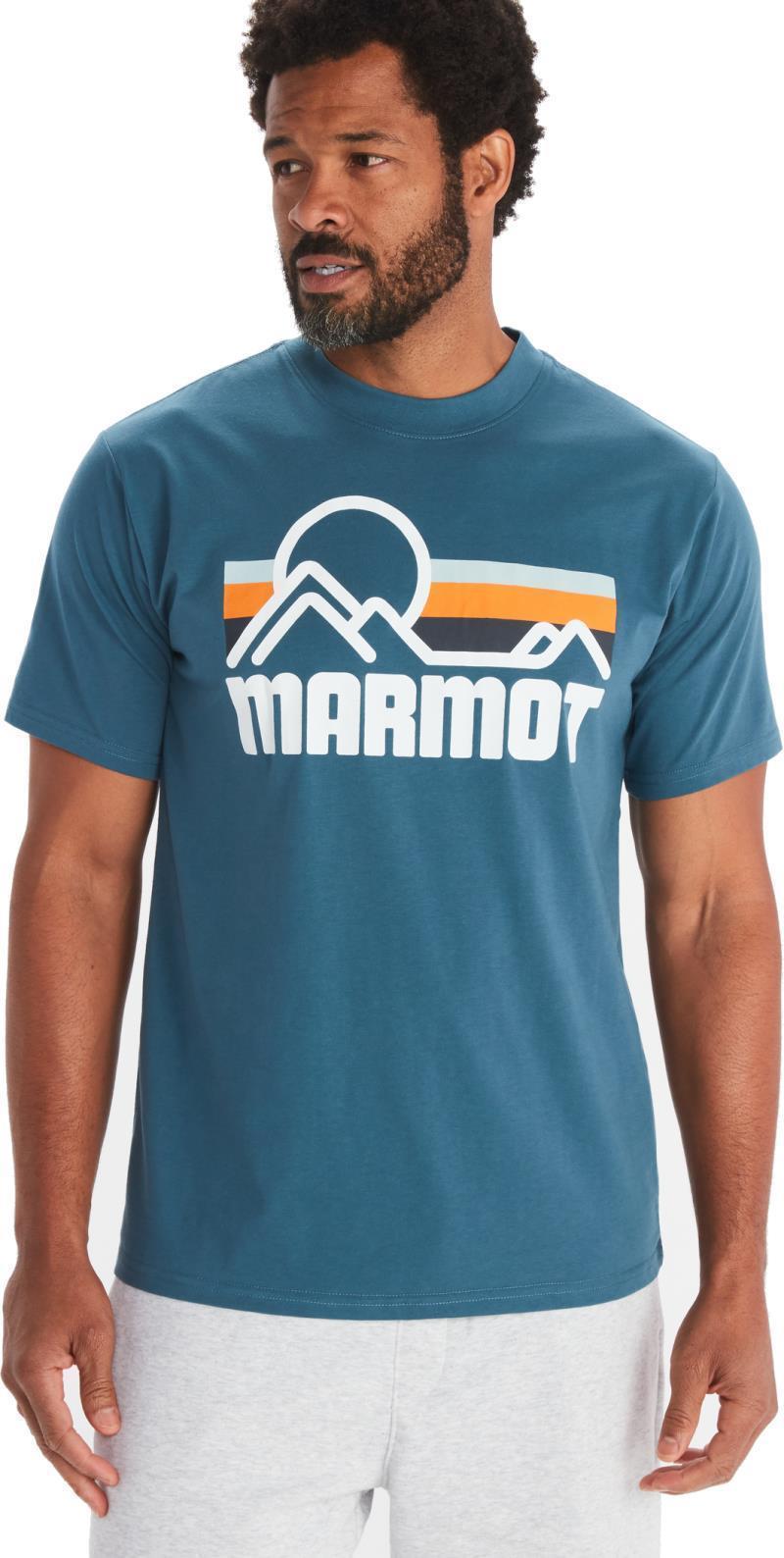 Coastal Tee SS - Mens - Dusty Teal 1
