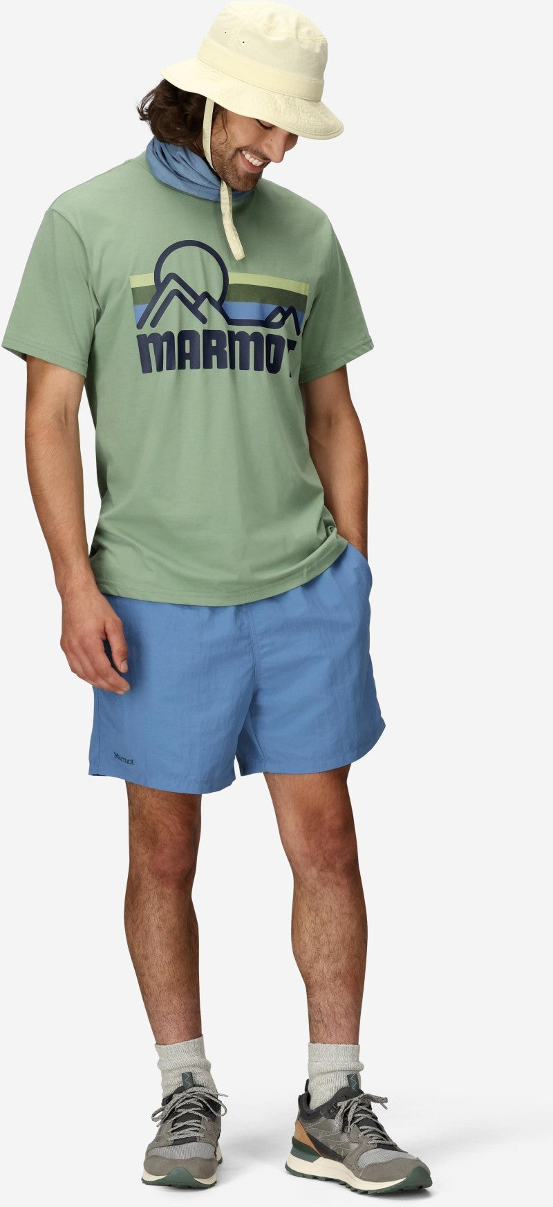 Coastal Tee SS - Mens - agate green 1