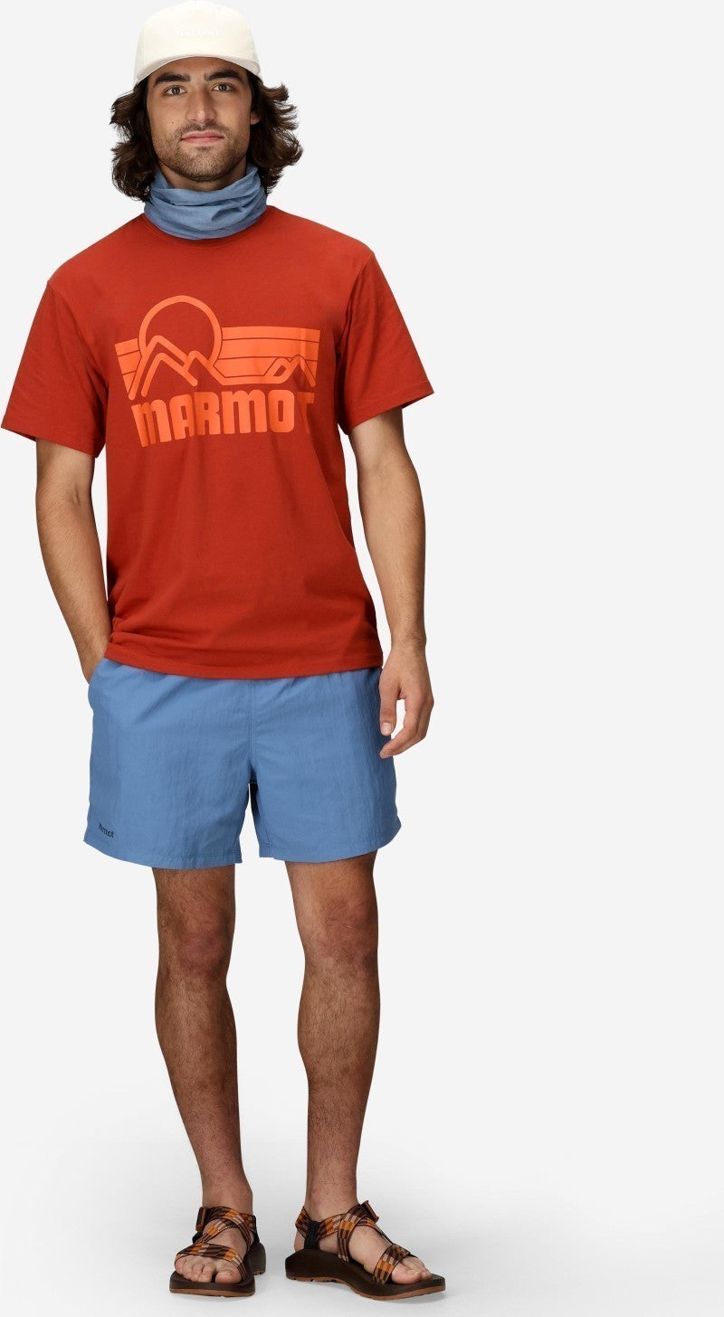 Coastal Tee SS - Mens - sumac 1