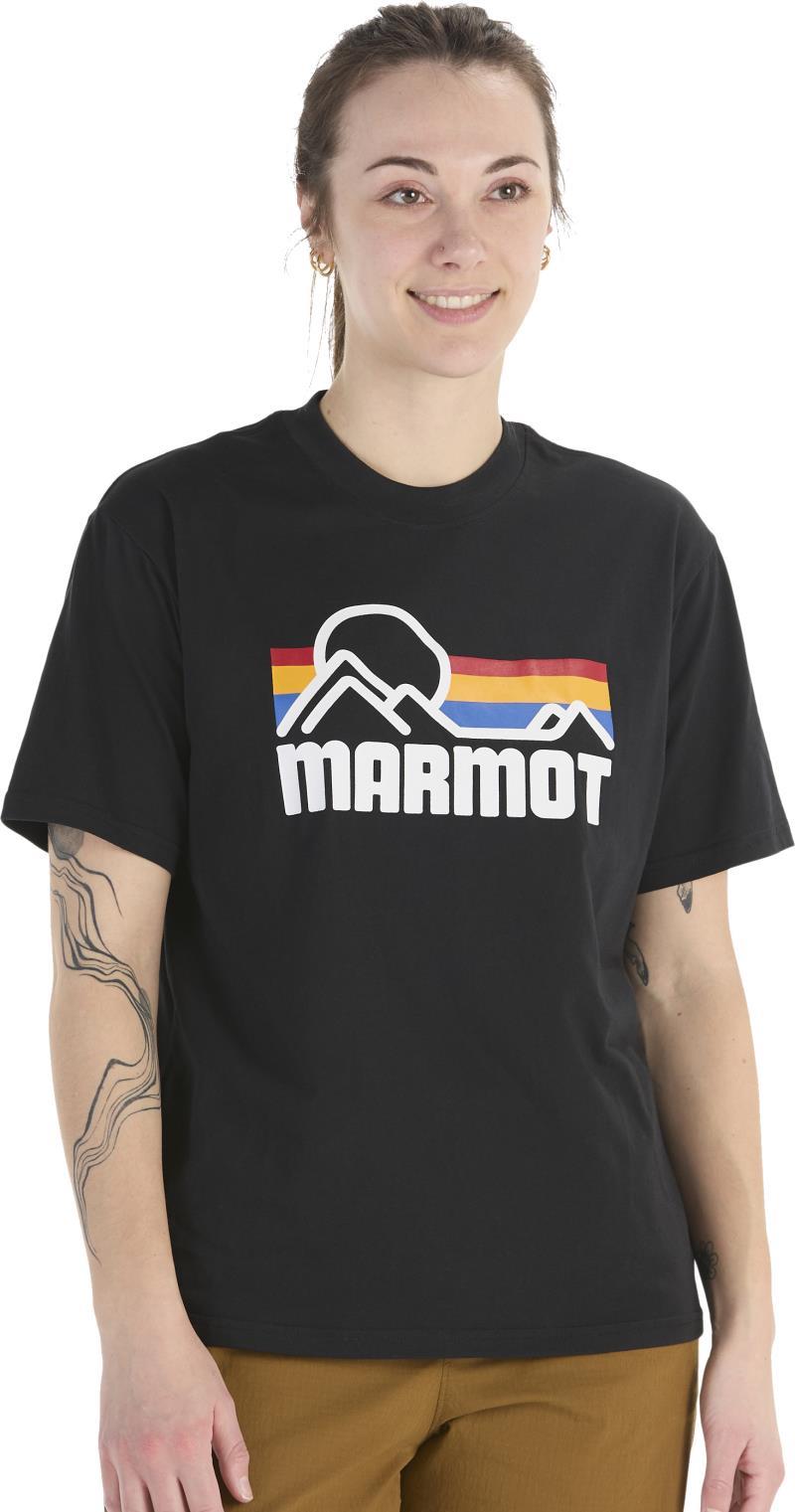 Coastal Tee SS - Womens - Black / Multi 1