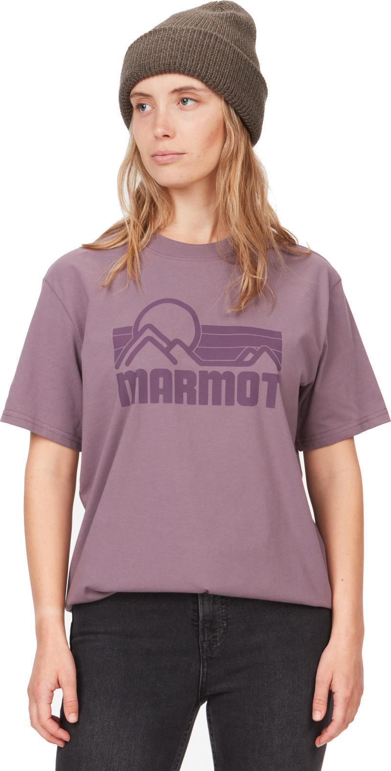 Coastal Tee SS - Womens - Hazy Purple 1