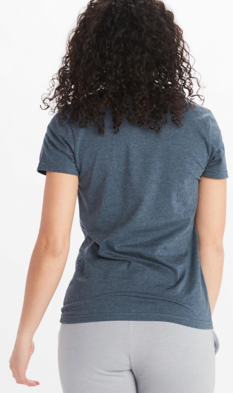 Coastal Tee SS - Womens - Navy Heather 2