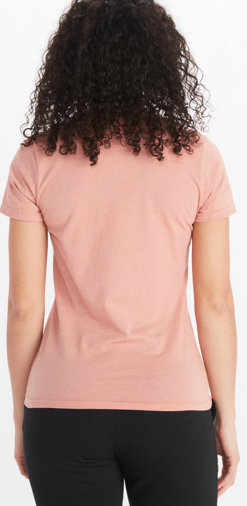 Coastal Tee SS - Womens - Rosewood Pink Heather 2