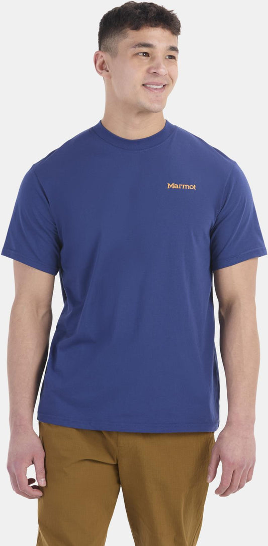 Crayon M Dot Tee SS - Mens - Twilight Blue 1