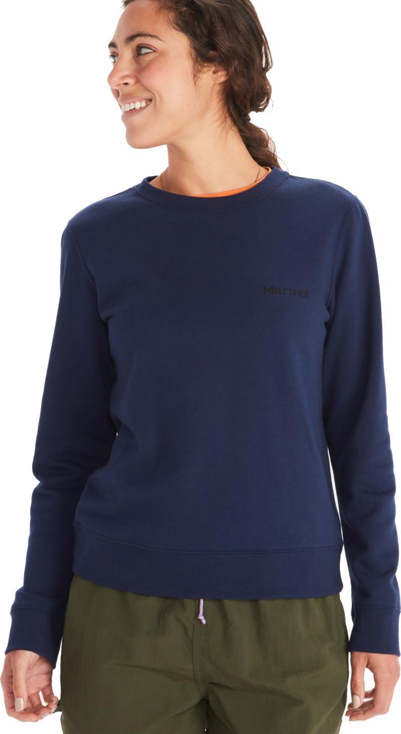 Crew Sweatshirt - Womens - Arctic Navy 1