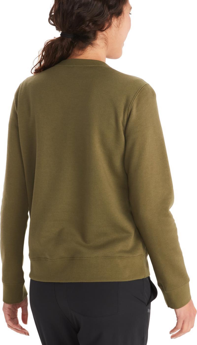 Crew Sweatshirt - Womens - Winter Moss 3