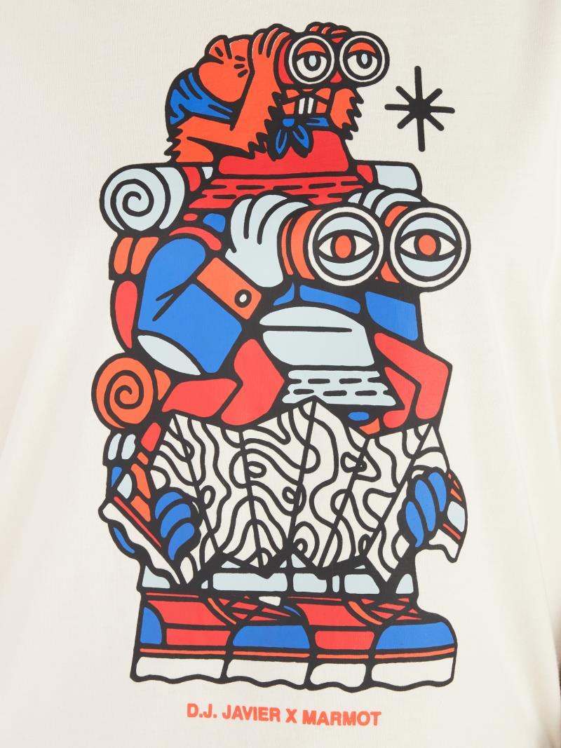 DJ Javier Heavyweight Tee SS - Womens - Papyrus 3