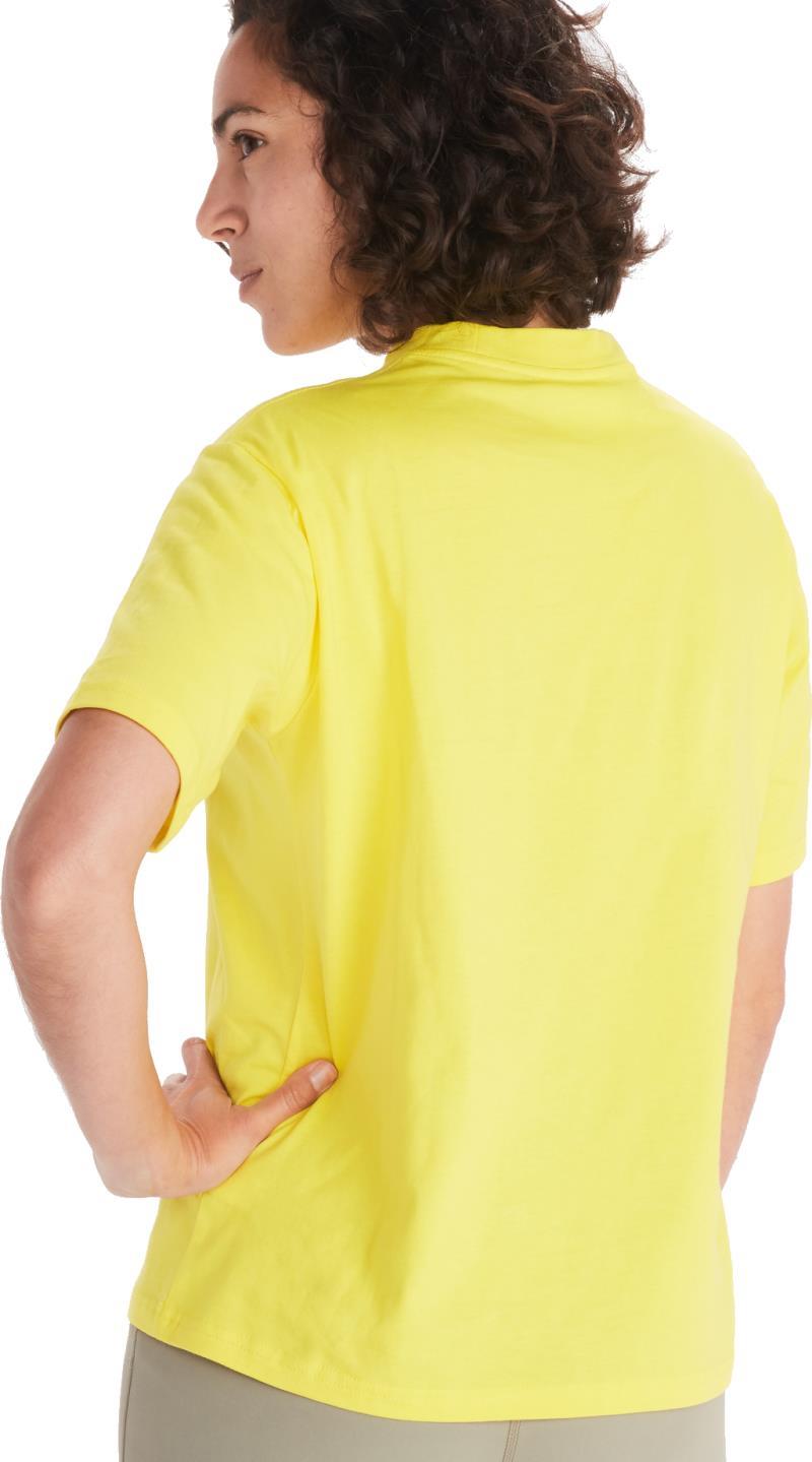 DJ Javier Heavyweight Tee SS - Womens - Yellow Blaze 2