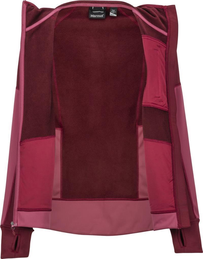 Dawn Hoody - Womens - Claret / Dry Rose 2