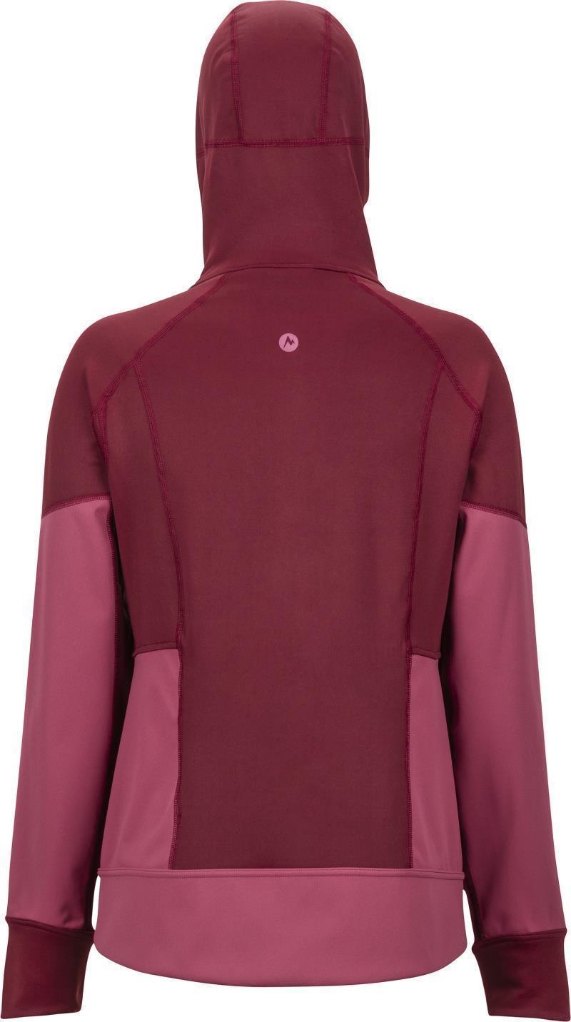 Dawn Hoody - Womens - Claret / Dry Rose 5