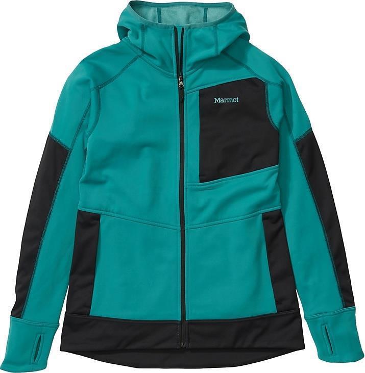 Dawn Hoody - Womens - Deep Jungle / Black 1