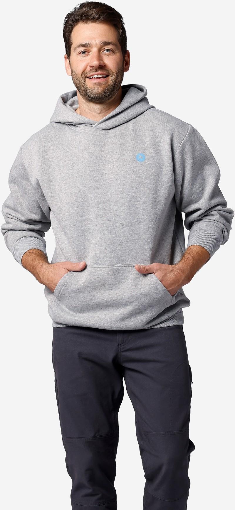 Dawn Patrol Hoody - Mens - grey heather 1