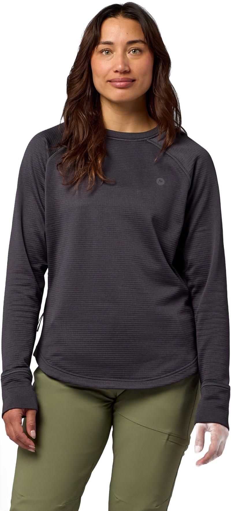 Dias Ridge Crew LS - Womens - blackened 1