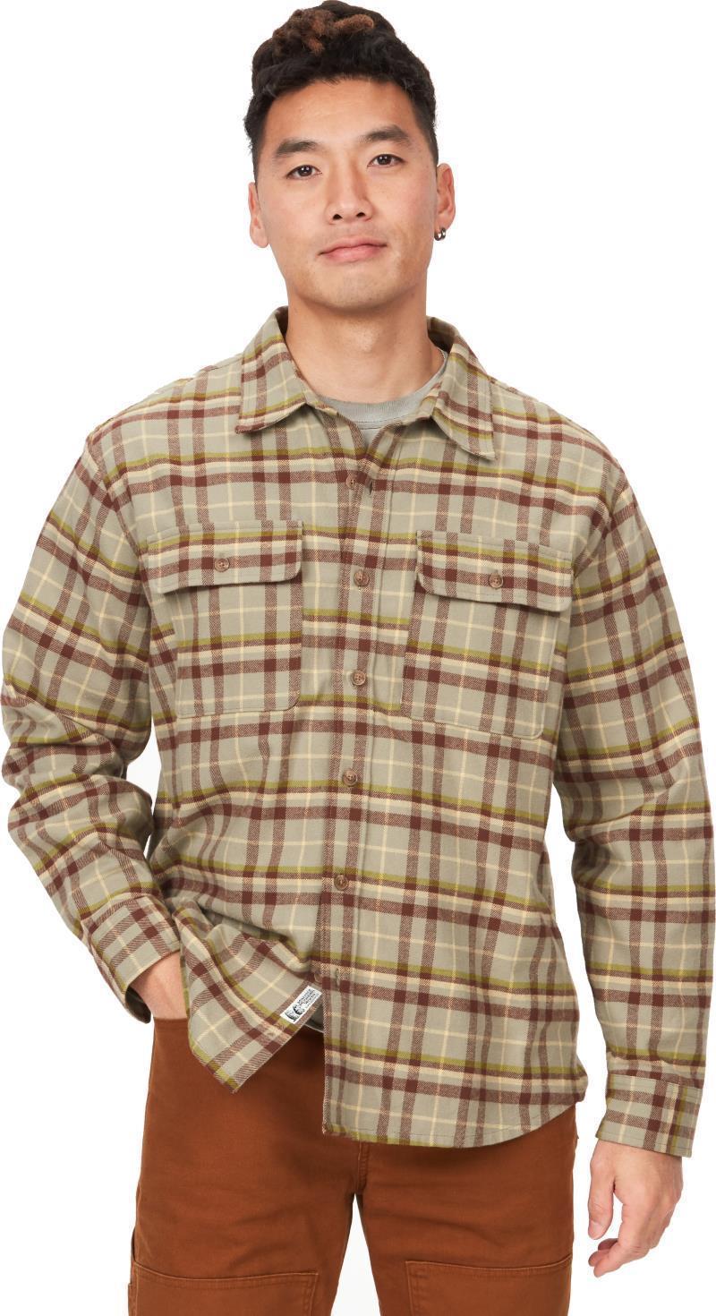 Doran Midweight Flannel LS - Mens - Vetiver 1