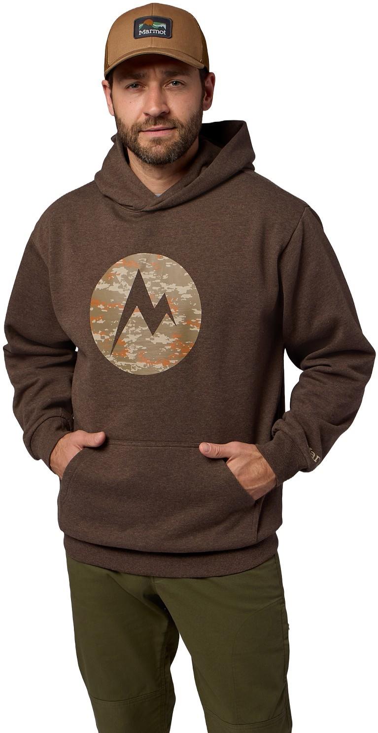 Dot Camo Hoody - Mens - hickory nut heather 1