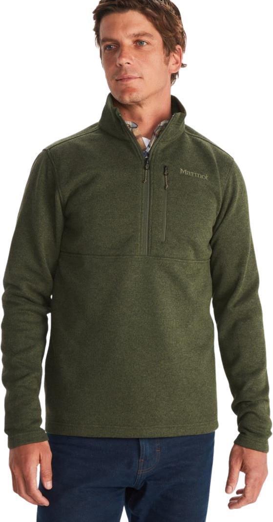 Drop Line 1/2 Zip - Mens - Nori 1