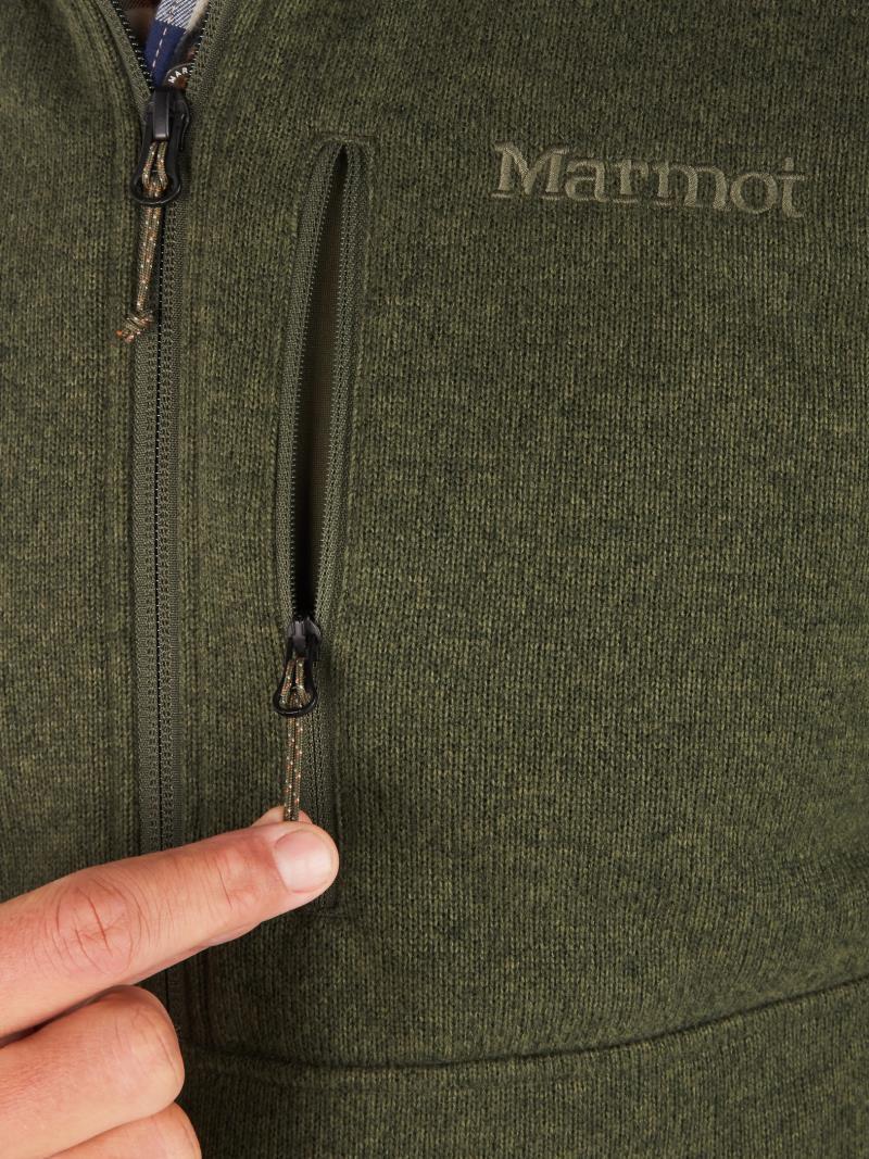 Drop Line 1/2 Zip - Mens - Nori 4