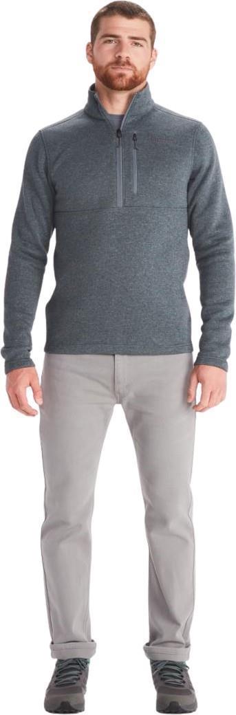 Drop Line 1/2 Zip - Mens - Steel Onyx 3