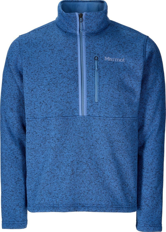 Drop Line 1/2 Zip - Mens - rain cloud heather 1