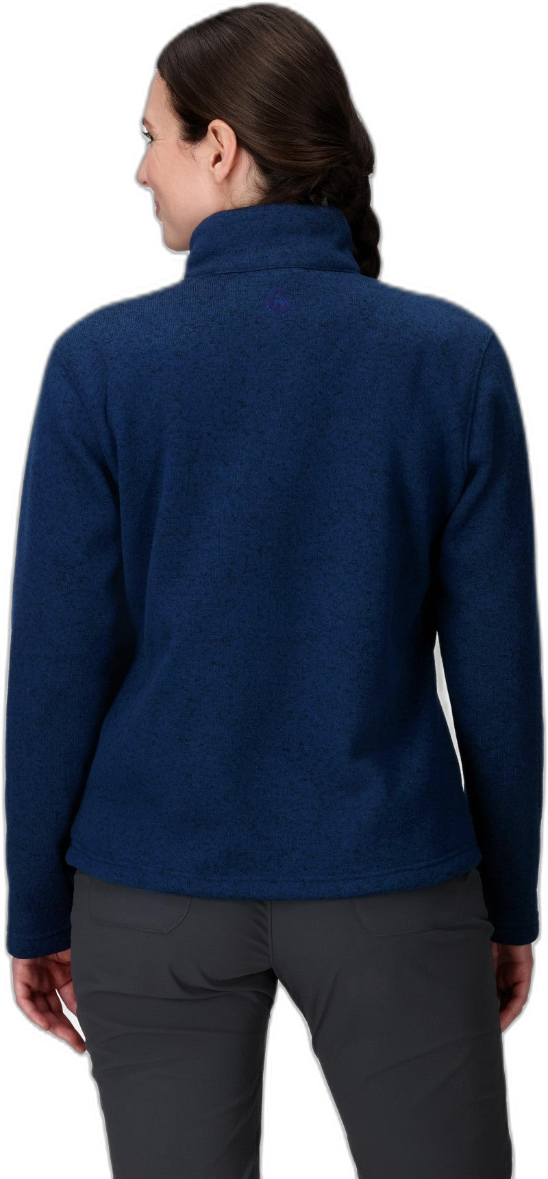 Drop Line 1/2 Zip - Womens - arctic navy heather 1